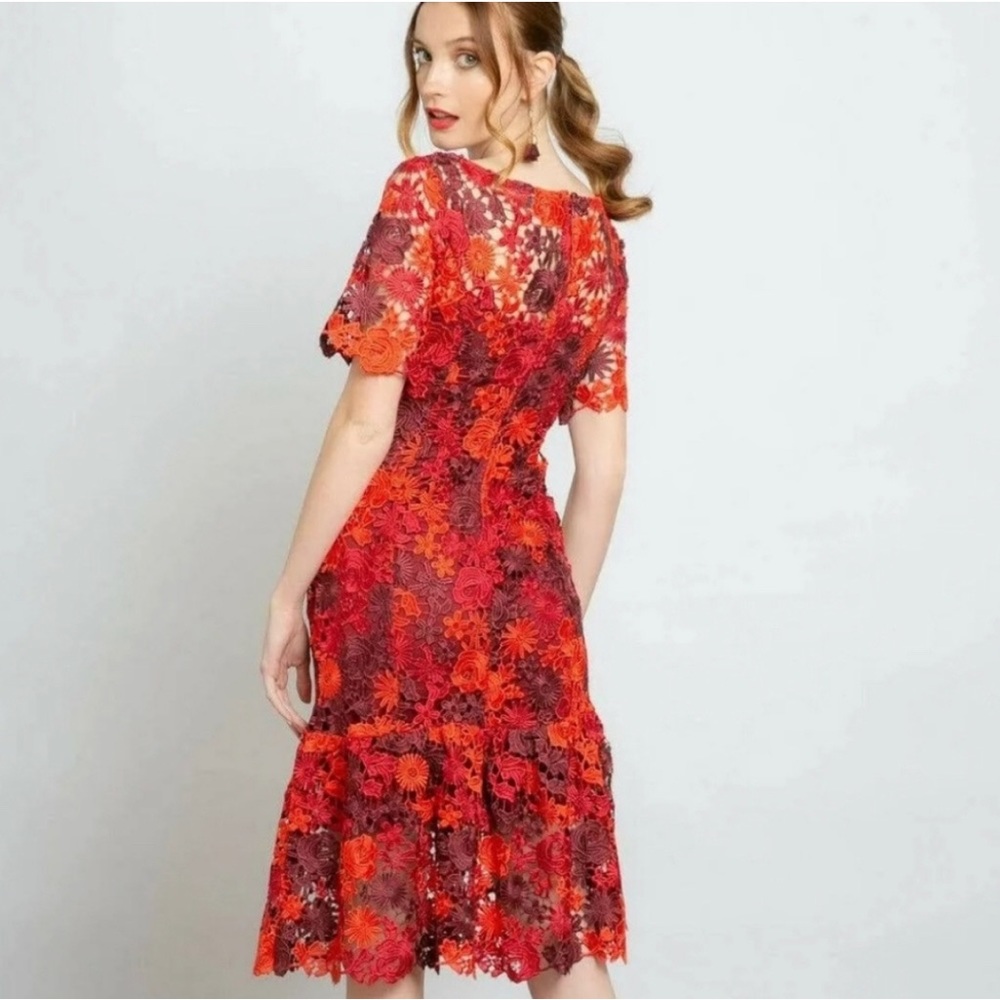 Get Your Anthropologie Eva Franco Brigitte Gobble On In The Stunning Fall Dress